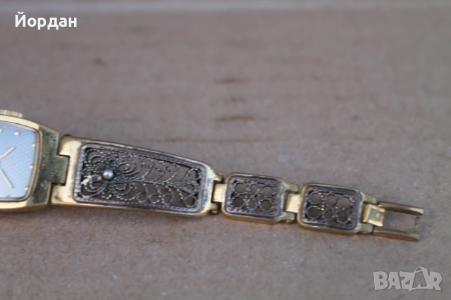 СССР дамски позлатен часовник ''ЛЪЧ'' /17 камъка/ , снимка 3 - Дамски - 52308435