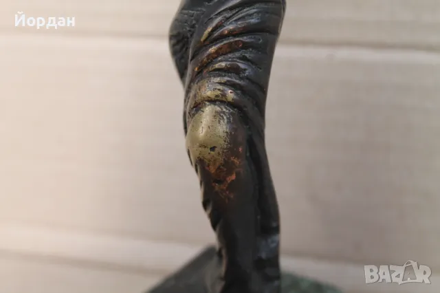 Бронзова фигурка , снимка 4 - Колекции - 48310489