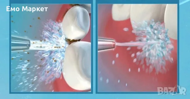 Портативен орален душ с 5 режима на работа и 5 приставки за почистване, снимка 9 - Други - 49105247