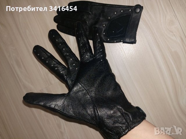 Дамски кожени ръкавици, снимка 2 - Други - 37664905