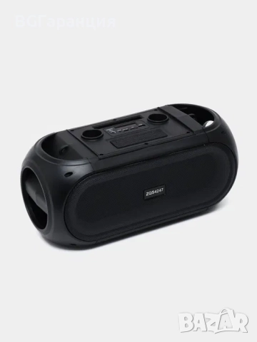 Преносима Bluetooth колонка с 2 микрофона в ново състояние, снимка 3 - Тонколони - 52020994