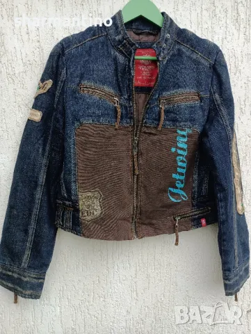 Espirit дънково мото яке М - 35 лв, снимка 12 - Якета - 49196319