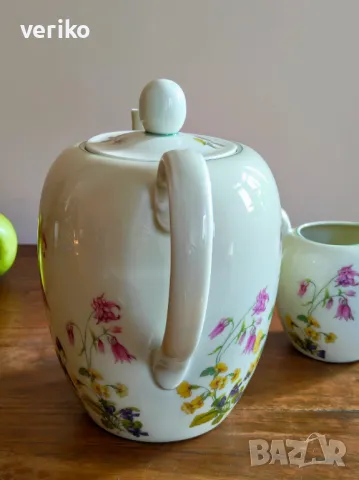 Лот чайник и латиера Tiefenfurt Echt Tuppack, снимка 4 - Антикварни и старинни предмети - 50422880