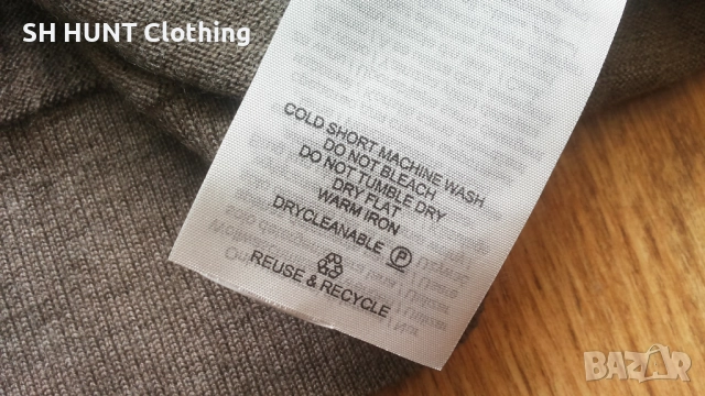 Jack & Jones 100% Super Fine Merino Wool размер L блуза 100% супер фина мерино вълна - 1597, снимка 13 - Блузи - 52656331