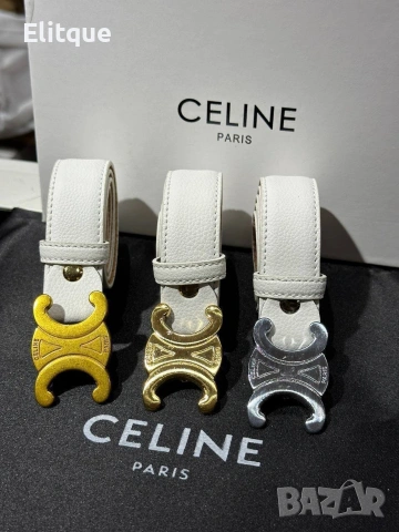 колани от естествена кожа в кутия celine , снимка 3 - Колани - 53010945
