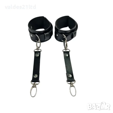 Кожени белезници в стил BDSM, снимка 4 - Други - 35177374