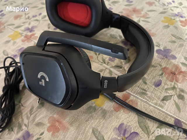 слушалки Logitech G322, снимка 3 - Слушалки за компютър - 56511908
