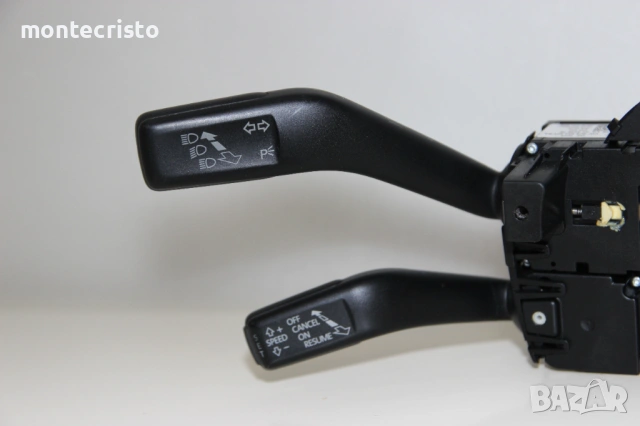 Превключватели Audi A3 8P 2008-2012г 3C9953507BA / 3C9953513S темпомат лост лостчета чистачки мигачи, снимка 2 - Части - 54212699