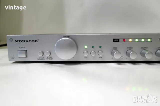 Monacor SA-230 Universal stereo mixing amplifier, снимка 2 - Ресийвъри, усилватели, смесителни пултове - 55990262