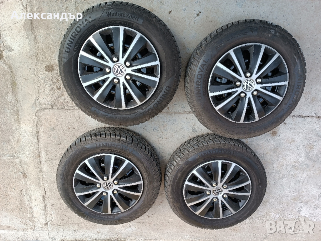 Неразличими от нови зимни гуми Uniroyal с джанти 15, снимка 17 - Гуми и джанти - 44658543