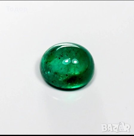Хризопраз кабошон 1.48 карата, снимка 1