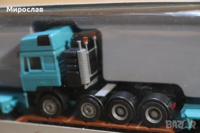HERPA H0 1/87 MAN ВЛЕКАЧ КАМИОН ТИР МОДЕЛ ТЕЖКОТОВАРЕН ТРАНСПОРТ, снимка 7 - Колекции - 50909908