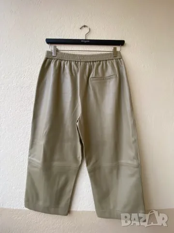 Кожено сако и панталон 7/8 MANGO, снимка 12 - Костюми - 49427651