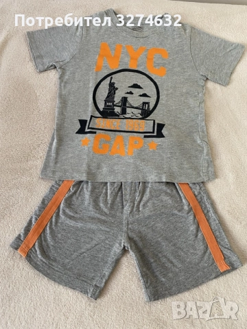 Детски комплект тениска на baby Gap и къси панталонки