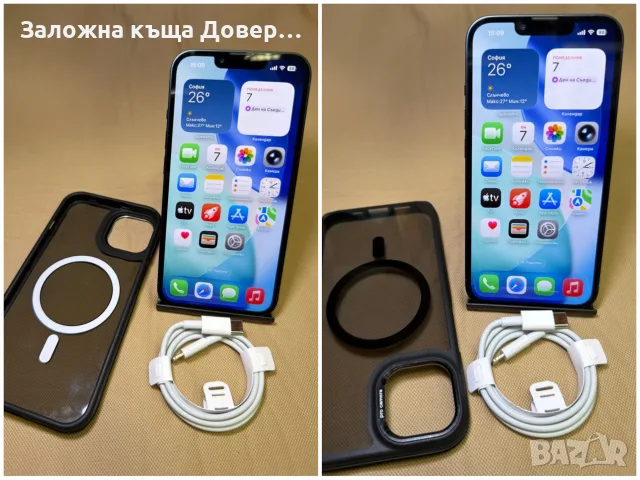  Apple iphone 13 128 gb перфектен Епъл айфон, снимка 3 - Apple iPhone - 55982366