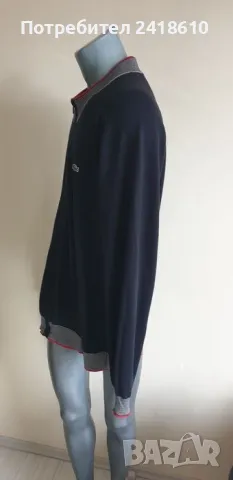 Lacoste Cotton / Wool Full Zip Cardigan Mens Size 8 - 3XL ОРИГИНАЛ! Жилетка С цял Цип!, снимка 5 - Пуловери - 48195352