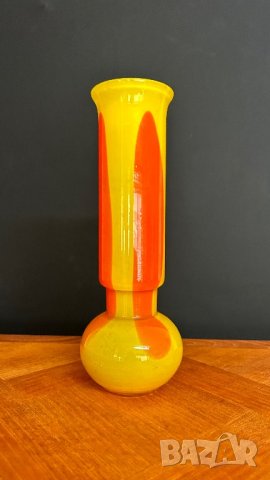 Стъклена ваза мурано , снимка 1 - Вази - 44445326