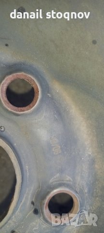 желязна джанта за Фолксваген Голф 5 и Туаран 15 ка, снимка 3 - Гуми и джанти - 44385662