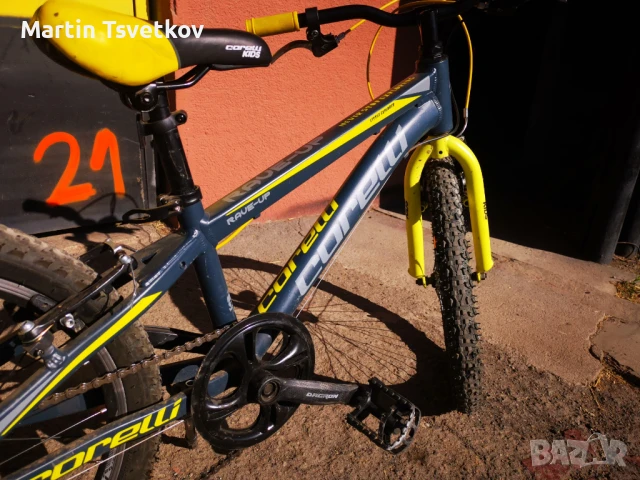 Продавам детско колело Corelli Rave 20'', снимка 4 - Велосипеди - 50849551