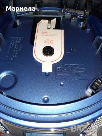 Портативен плйеър син Karcher RR 5025 , CD radio (CD player, FM radio, battery / AC, AUX-In), снимка 13 - Аудиосистеми - 38781982