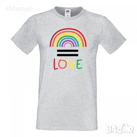  Мъжка тениска LOVE Прайд,Празник.Повод,Изненада, снимка 4 - Тениски - 37103002
