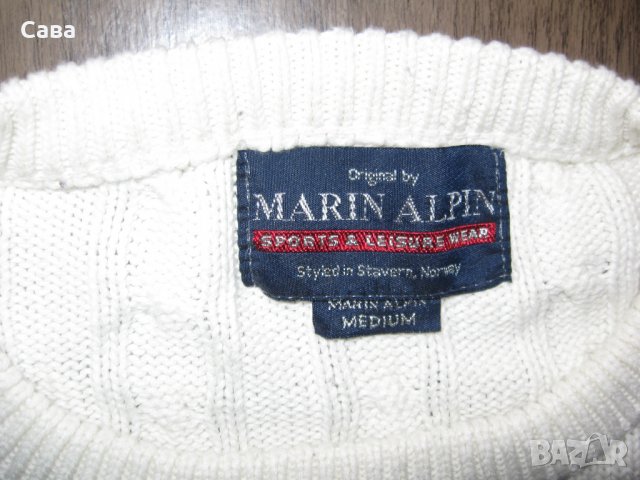 Пуловер MARIN ALPIN   мъжки,М, снимка 1 - Пуловери - 31091355