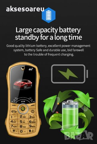 Мобилен телефон с бутони 1.8" Мини Студентски GSM с две SIM карти MP3 Луксозен малък без капаче с въ, снимка 9 - Други - 38308246