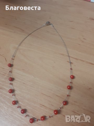 Колие корал , снимка 3 - Колиета, медальони, синджири - 31839298