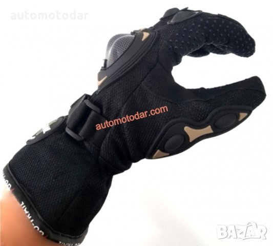 Мото ръкавици дълги с протектори, снимка 2 - Аксесоари и консумативи - 23741493