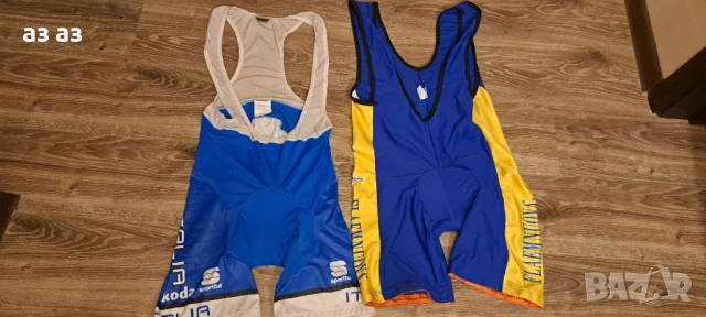 Клин с презрамки за колоездене/гащеризон XXL, снимка 1