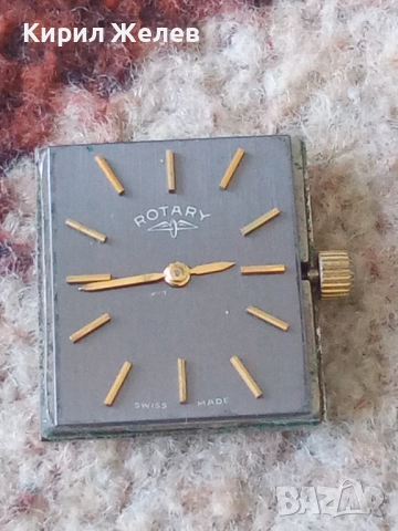 Механизъм с циферблат от стар ръчен часовник 52108, снимка 5 - Мъжки - 52273809