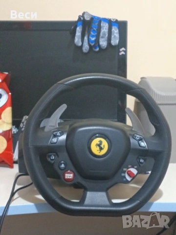 Продават се педал и кормило съвместими с плейстейшън 4, снимка 7 - Игри за PlayStation - 52309754