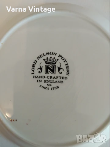 Рядка колекционерска порцеланова малка чиния HMS Belfast. Англия., снимка 3 - Колекции - 50703532