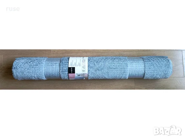 НОВ! Килим син 100х150см гръб юта, снимка 5 - Килими - 50265614