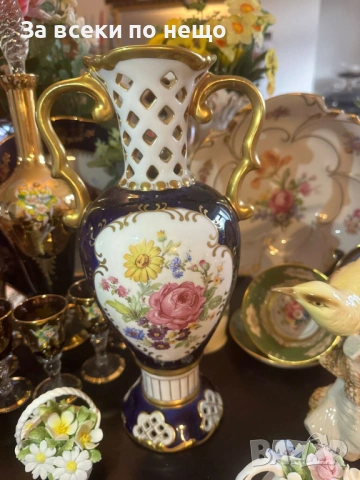 Royal Dux Czechoslovakia Bohemia Circa 1908 - “Вазата” невероятна красота и грандиозност Код P1906, снимка 3 - Вази - 53363476