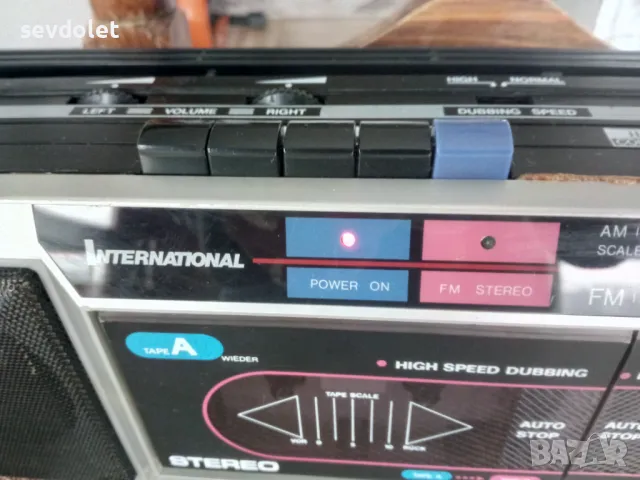 Радиокасетофон--International., снимка 4 - Аудиосистеми - 49019616