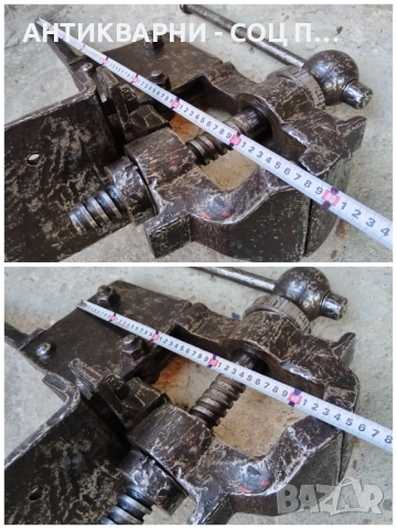 Голямо Масивно Старо Ковано Ковашко Менгеме / 37 кг. , снимка 9 - Антикварни и старинни предмети - 51620676