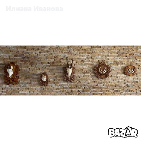 Поставка за Ловен трофей - Модел 2 - дърворезба, снимка 7 - Декорация за дома - 35490140