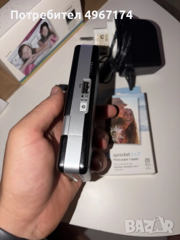 Polaroid PoGo Instant Mobile Printer, снимка 5 - Фотоапарати - 56352110