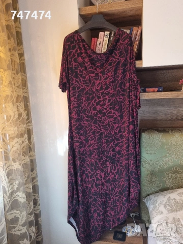 Асиметрична рокля 2ХЛ, НОВА