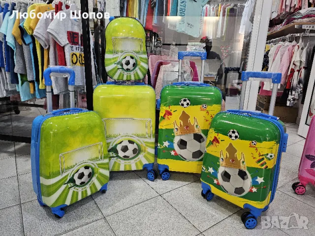 Детски куфари с четири колела, снимка 3 - Куфари - 39662186