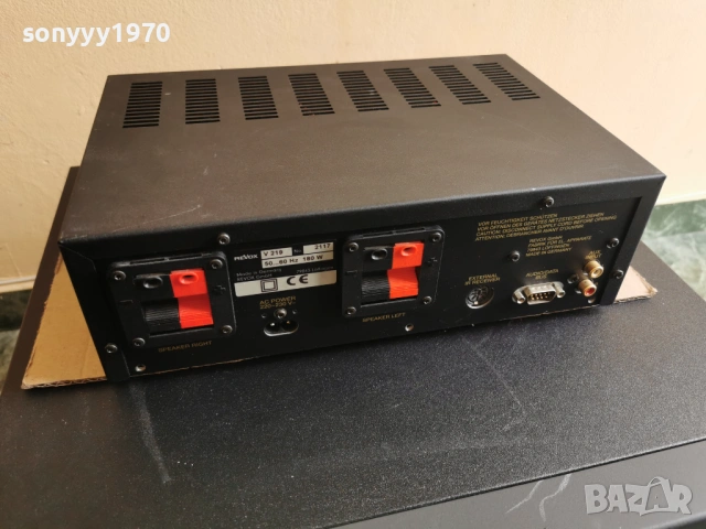 REVOX V 219 STEREO AMPLIFIER-MADE IN GERMANY-ВНОС SWISS 2801261904, снимка 11 - Ресийвъри, усилватели, смесителни пултове - 53261293