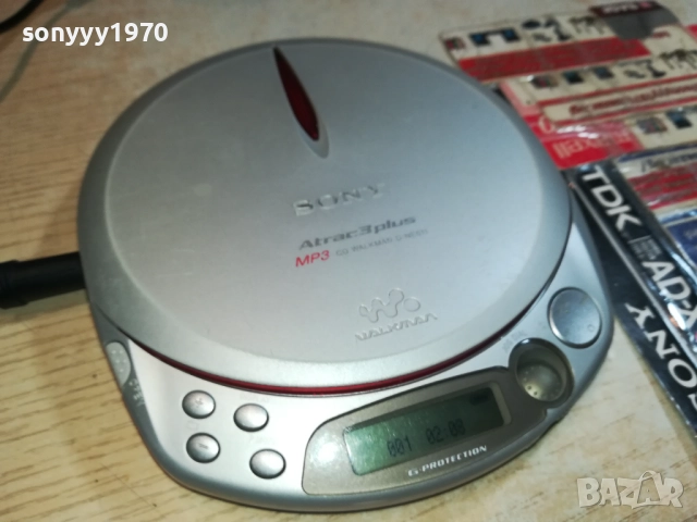 SONY D-NE215 PORTABLE CD PLAYER-WALKMAN 0309251019