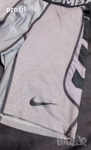 Nike Pro Combat Hypercool L къс мъжки клин, снимка 3 - Спортни дрехи, екипи - 54358999