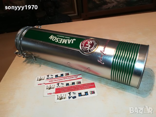 JAMESON METAL-ПРАЗНА КУТИЯ ЗА КОЛЕКЦИЯ 1704231457, снимка 5 - Колекции - 40389350