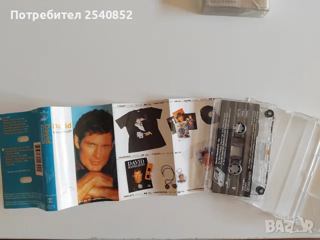 Касети и Vinil наDavid Hasselhoff , снимка 3 - Аудио касети - 56132633
