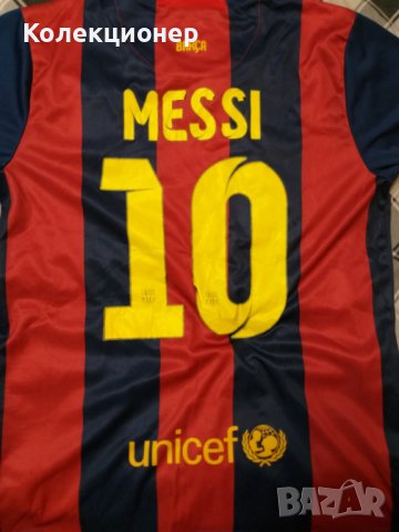 Тениска на Меси в Барселона на Найк / Messi, FC Barcelona, Nike, снимка 6 - Футбол - 41104613
