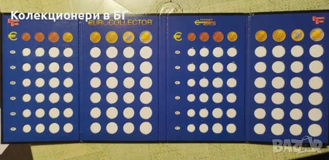 НОВ КЛАСЬОР (ХОЛДЕР) ЗА СЪХРАНЕНИЕ  НА СЕТОВЕ ЕВРОМОНЕТИ ОТ 12 ДЪРЖАВИ, снимка 4 - Нумизматика и бонистика - 53089753