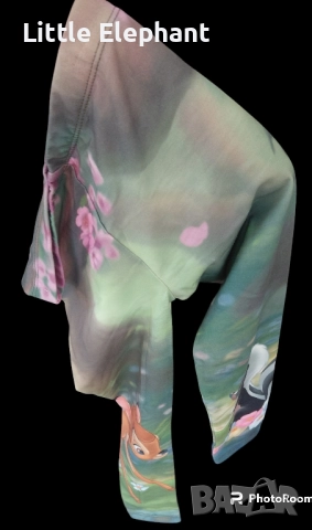 Клинче фото принт за 3-4 год мом"Disney,Bambi" и скункс,Англия/нов