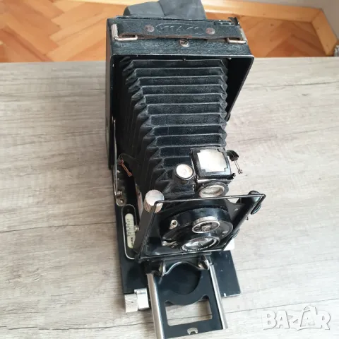 Фотоапарат Voigtlander Avus 9x12 Plate 1:6.3 F=13.5cm, снимка 16 - Антикварни и старинни предмети - 49200367